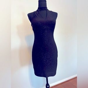 EUC Black Sparkle Dress - 3
